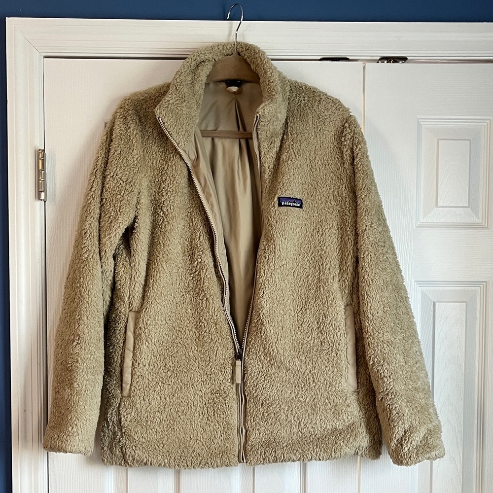 Patagonia Women's Tan Teddy Jacket